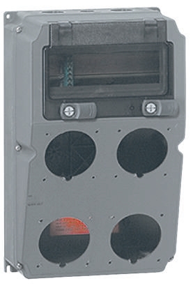 Legrand 9 Way Plastic Consumer Unit, 32A, IP44, IP66, IP67 Hypra