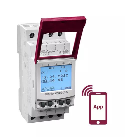 Grasslin Analogue DIN Rail Time Switch 12 → 24 V ac, 2-Channel