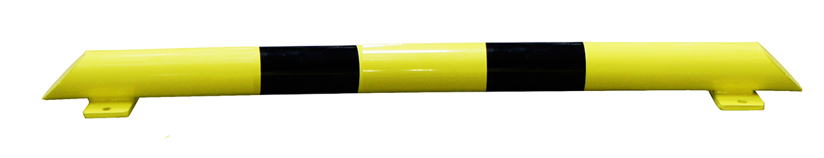 RS PRO Black & Yellow Steel Protection Stop