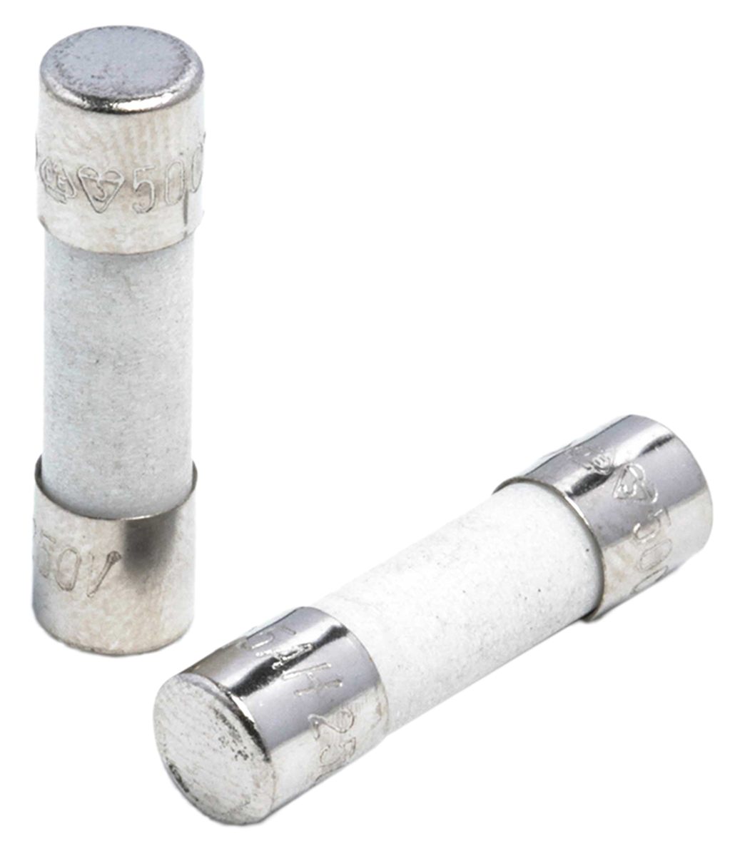 RS PRO 2.5A T Ceramic Cartridge Fuse, 5 x 20mm
