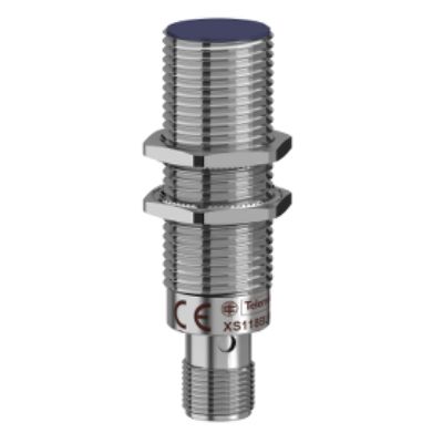 Telemecanique Sensors Inductive Threaded Barrel Proximity Sensor, M18, 8 mm Detection, PNP NC, 12 → 24 V dc