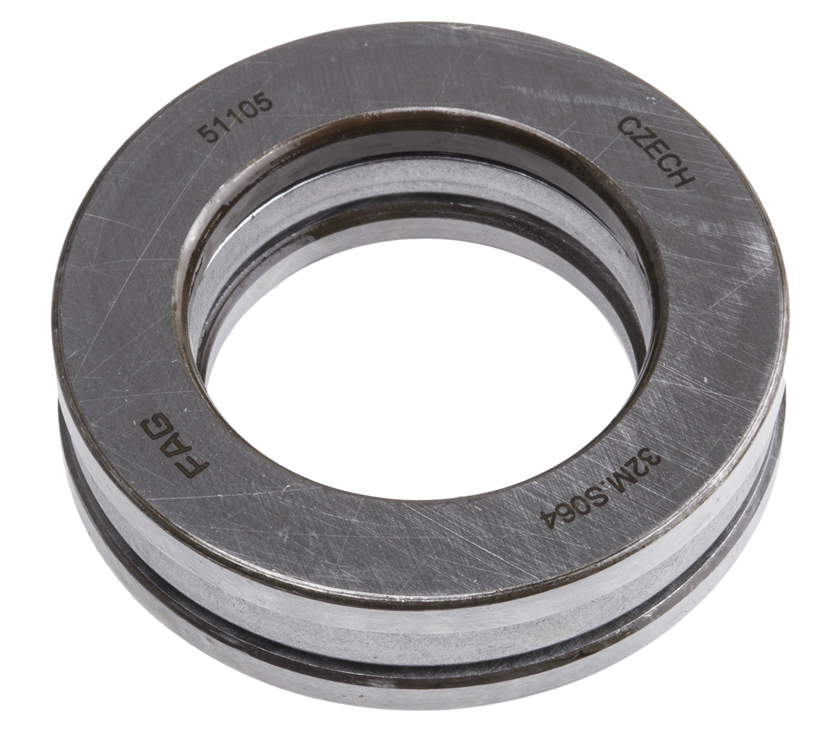 FAG 51105 1 Row Deep Groove Ball Bearing - 25 mm ID, 42 mm OD