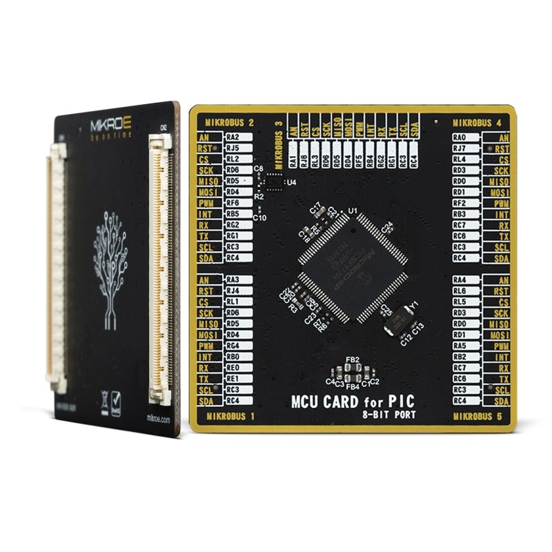 Brand-Rex MCU CARD For PIC PIC18F97J94 Microcontroller Development Board MIKROE-4006