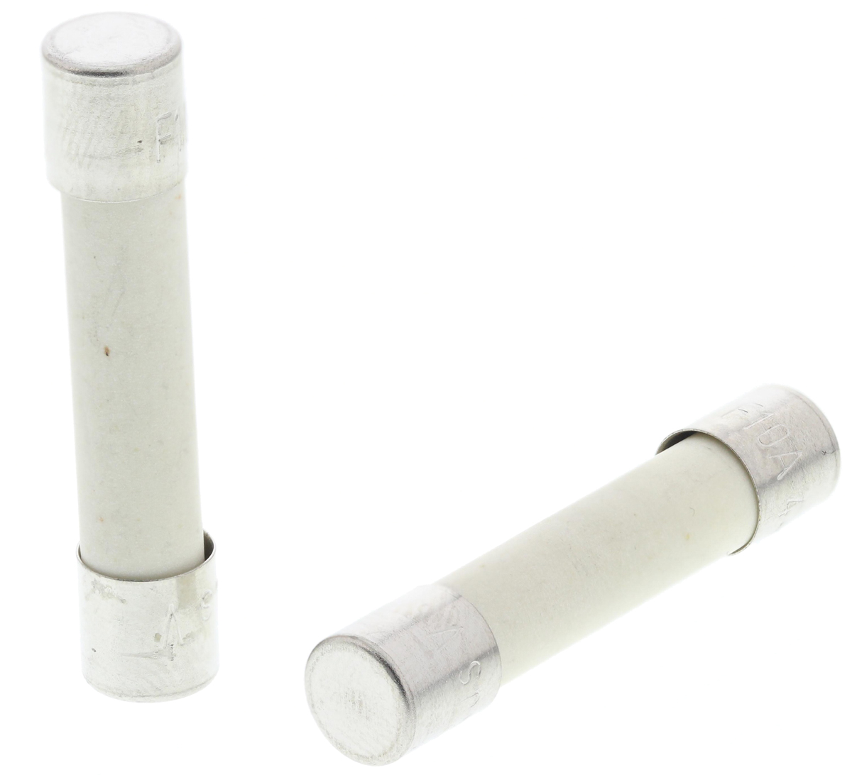 Littelfuse 10A F Ceramic Cartridge Fuse, 6.3 x 32mm