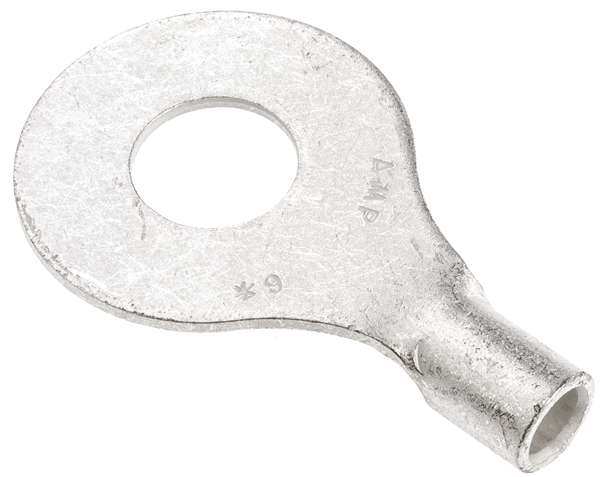 TE Connectivity, SOLISTRAND Uninsulated Ring Terminal, M12 Stud Size, 10.5mm² to 16.8mm² Wire Size