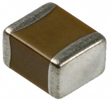 KEMET 4.7μF Multilayer Ceramic Capacitor MLCC, 50V dc V, ±10% , SMD