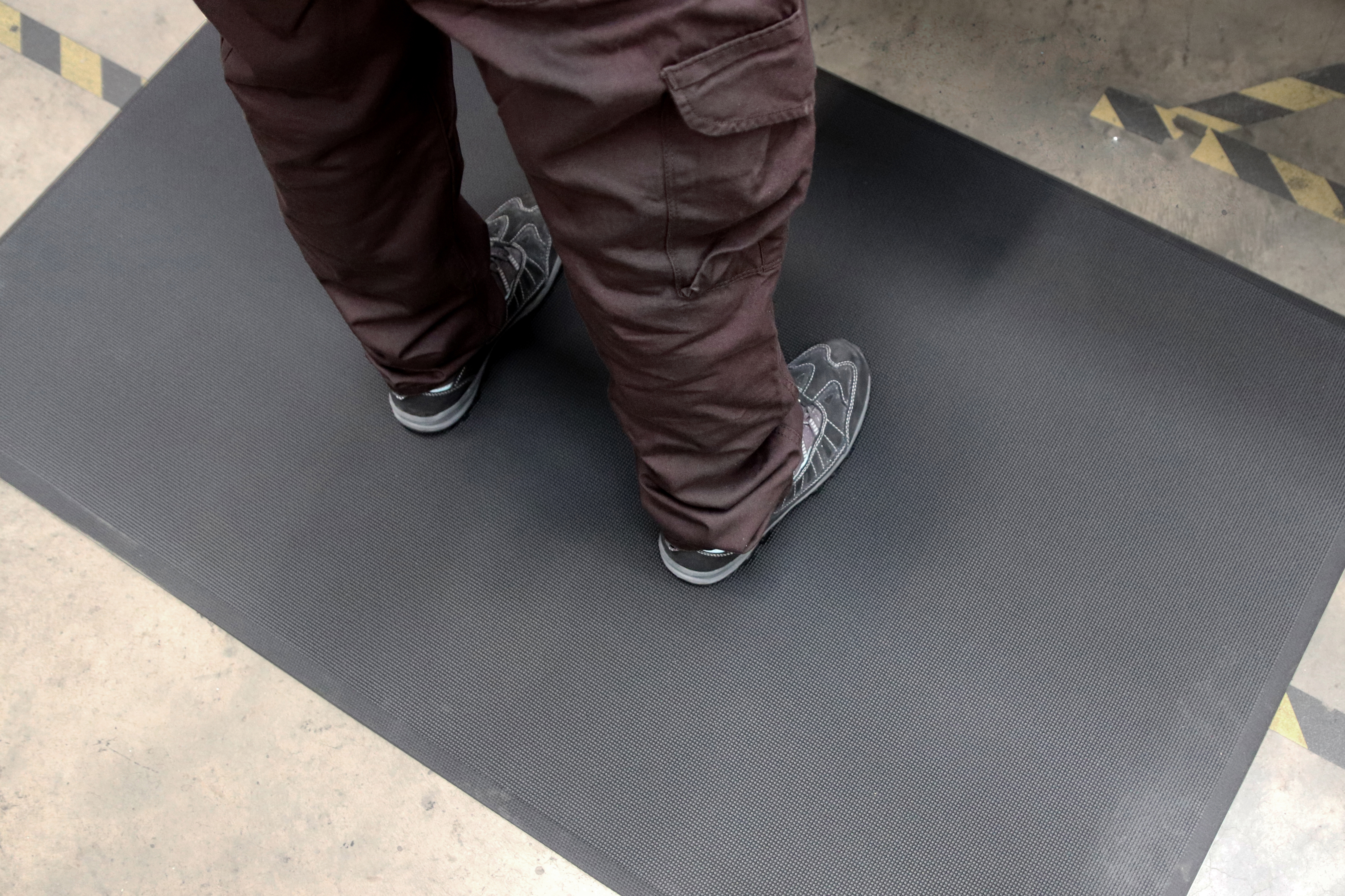 Coba Europe Hygimat Rubberised Gel Foam Anti-Fatigue Mat, 0.9m x 1.5m x 17mm