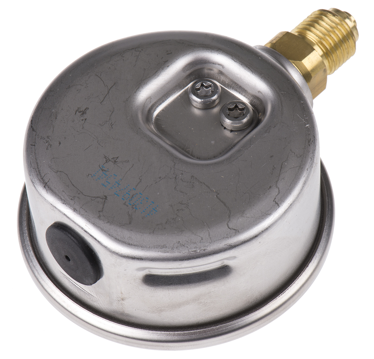 WIKA G 1/4 Analogue Pressure Gauge 40bar Bottom Entry 63mm Outside Diameter