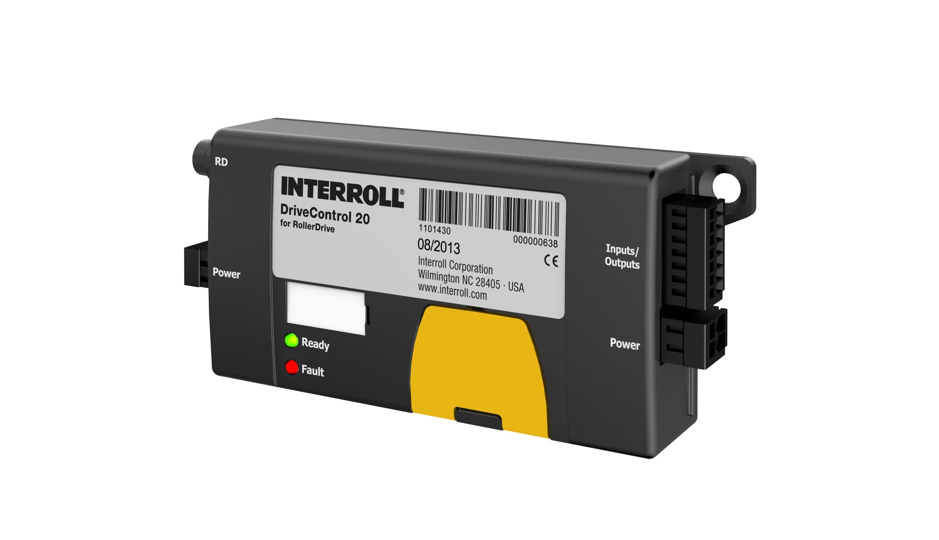 Interroll Conveyor Belt Control Unit, 130mm Length x 55mm Width x 24mm Height