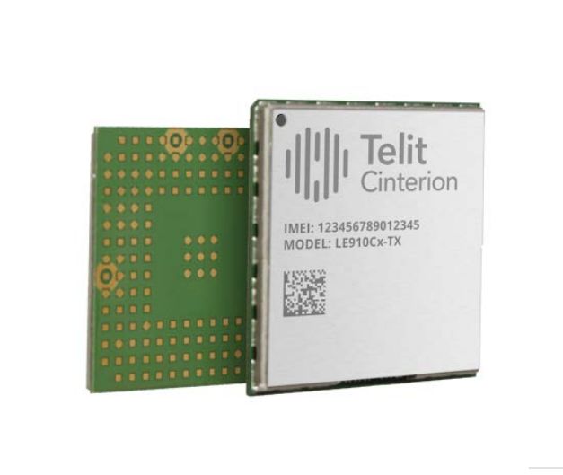 Telit LE910C1 IF (**WWX) 3.4 → 4.2V dc WiFi Module, LTE