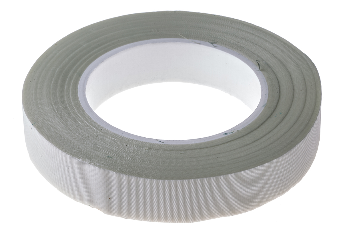 Advance Tapes AT4002 White Glass Cloth Electrical Tape, 25mm x 55m