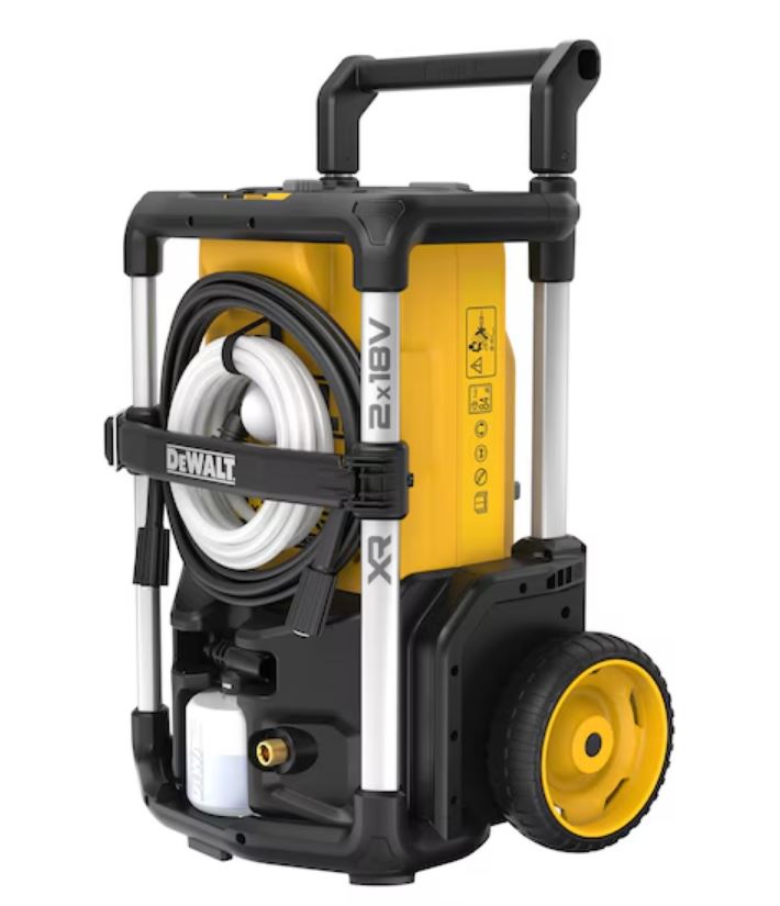 DeWALT DCMPW1600N-XJ Pressure Washer, 2 x 18V 110bar 276L/h