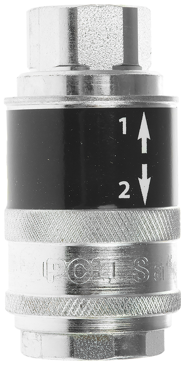 PCL Steel Female Pneumatic Quick Connect Coupling, Rp 1/4 Female Threaded