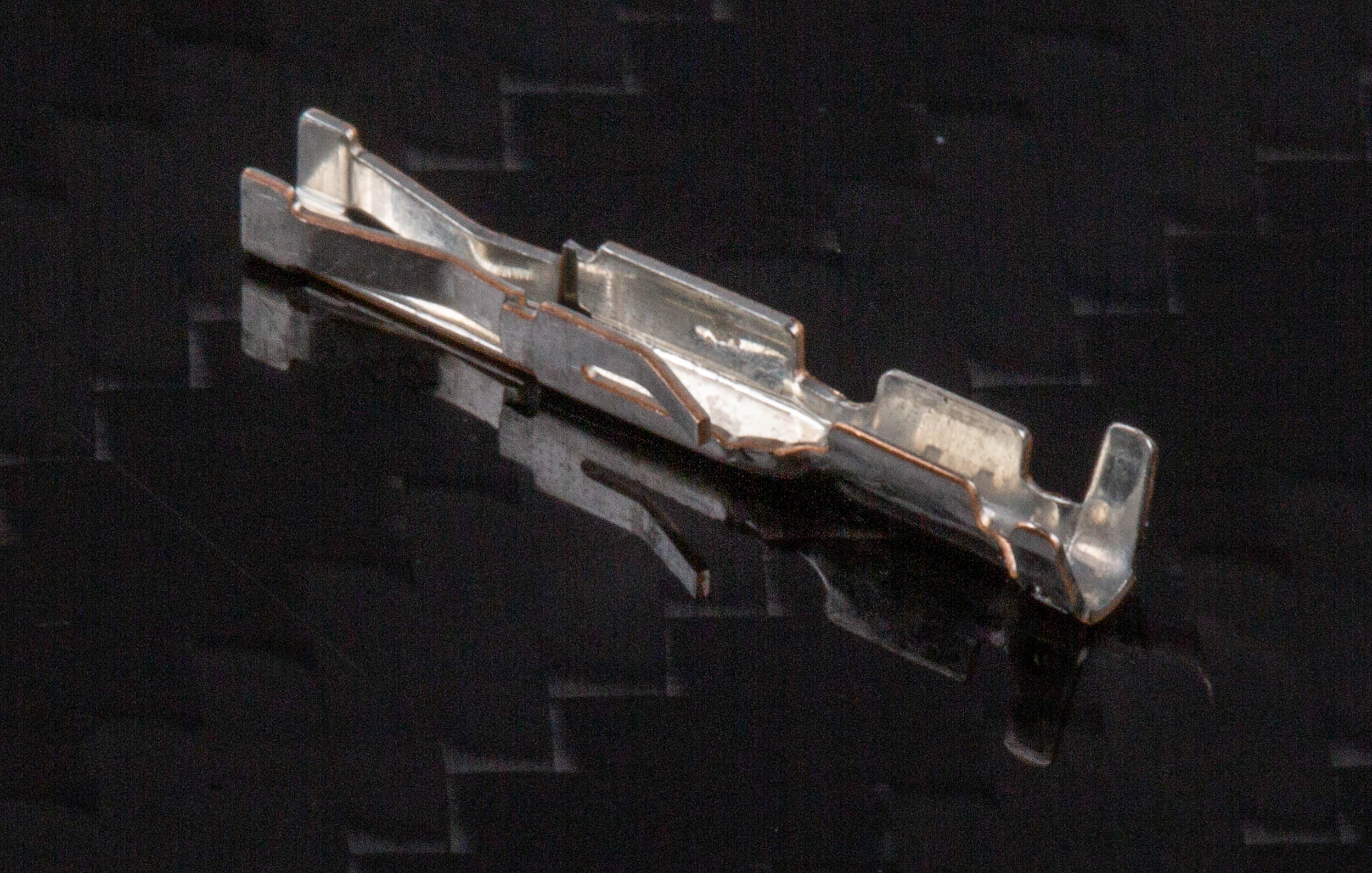 TE Connectivity AMPMODU HE14 Series Female Crimp Terminal, 28AWG Min, 24AWG Max