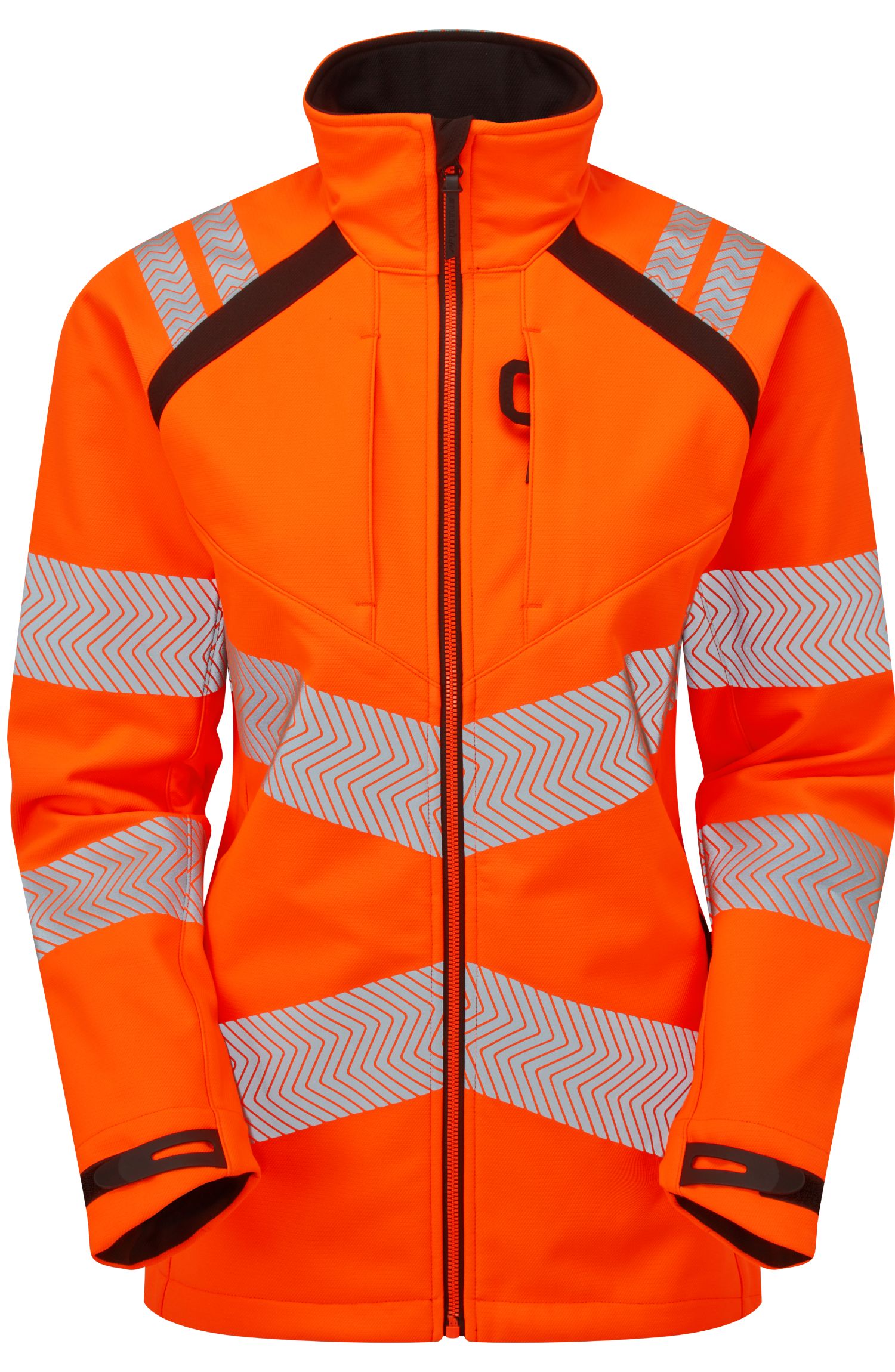 PULSAR LFE916 Orange Men Hi Vis Softshell Jacket, M