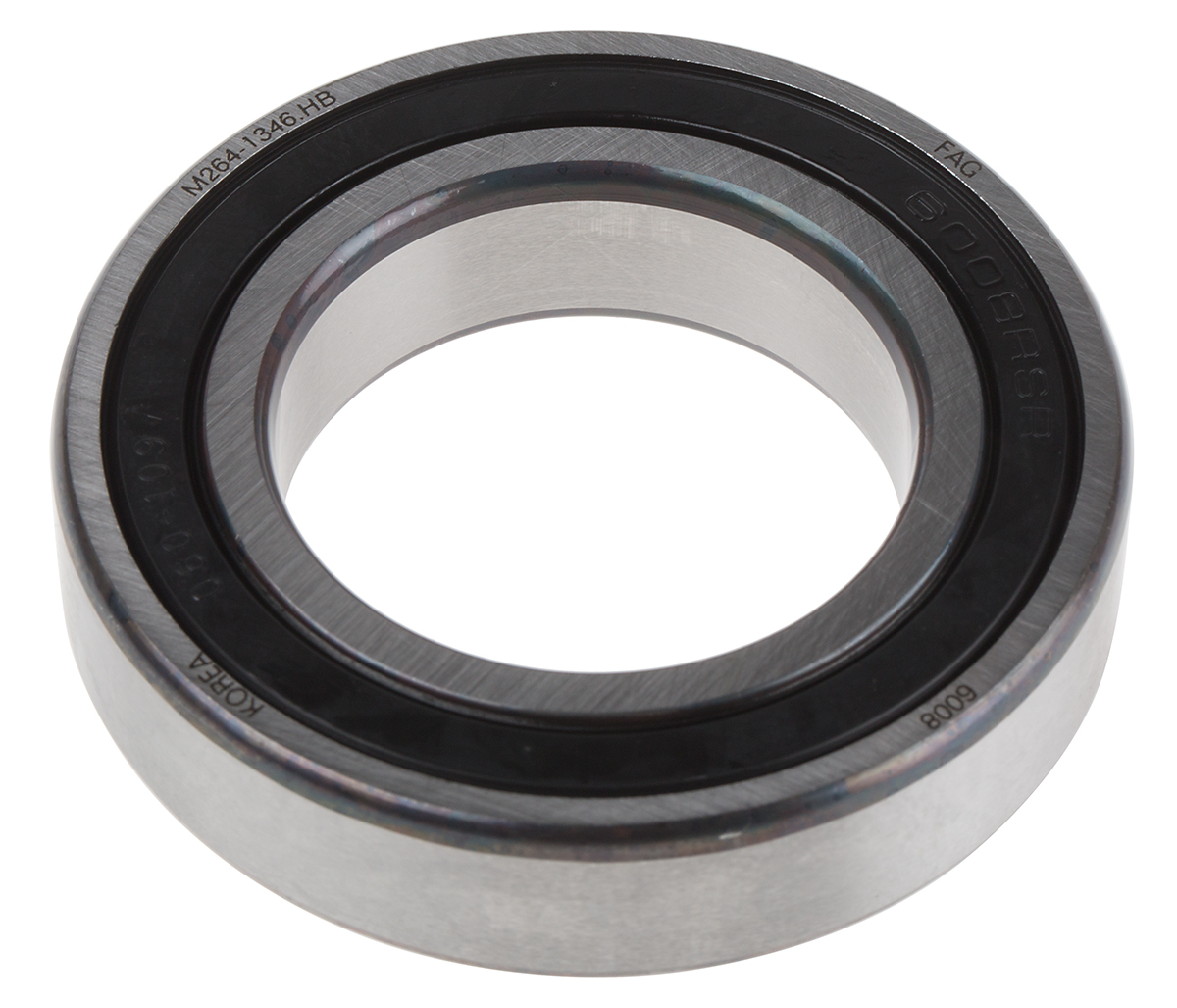 FAG 6008-2RSR 1 Row Deep Groove Ball Bearing - 40 mm ID, 68 mm OD