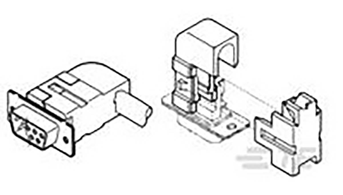 TE Connectivity, AMPLIMITE Series Backshell/Cable Clamp For Use With Jacketed Cable