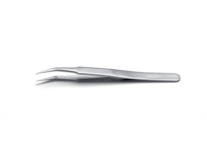 ideal-tek 120 mm, Stainless Steel, Angle, Tweezer