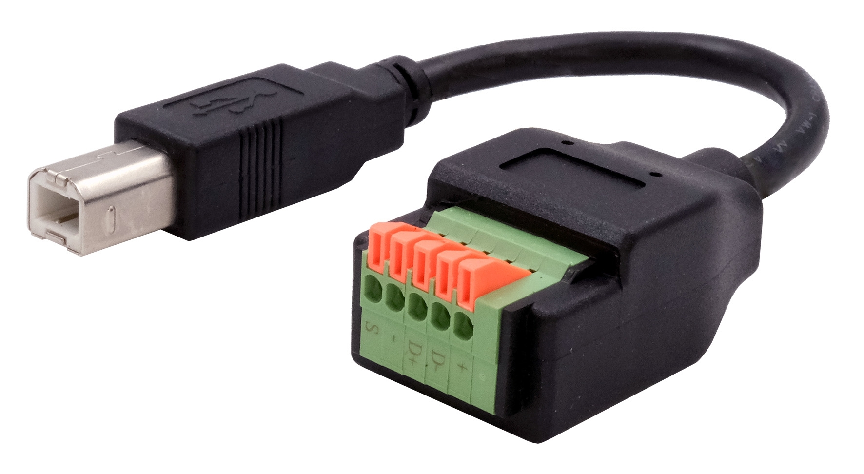Exsys Terminal Block USB B Male Male Interface Adapter