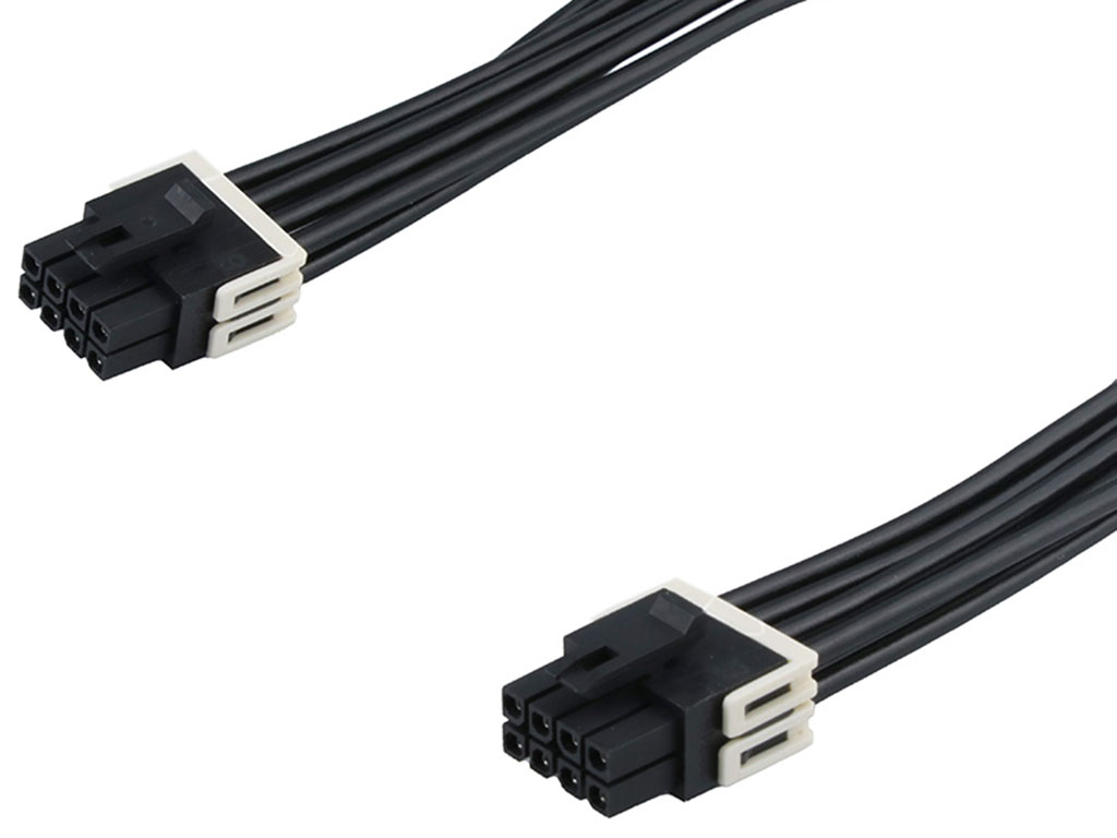 Molex 8 Way Female Micro-Fit+ to 8 Way Female Micro-Fit+ Cable assembly, 300mm