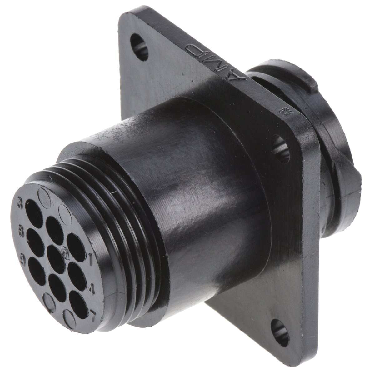 TE Connectivity Circular Connector, 9 Contacts, Panel, Standard Connector, Plug, Male, CPC Series