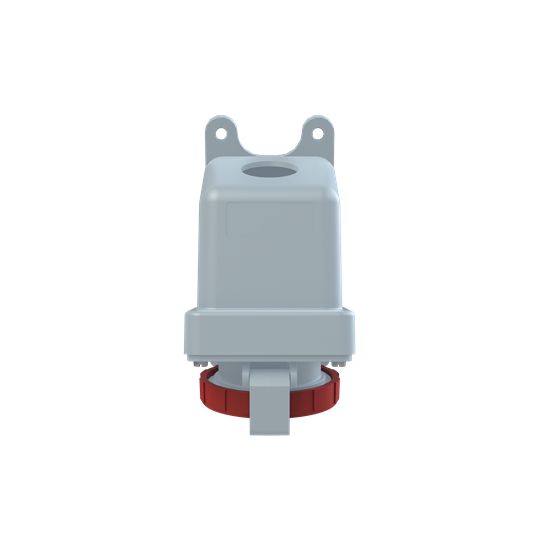 Amphenol Industrial, 2CMA1 IP67, IP69 Red Wall Mount 3P+N+E Industrial Power Socket, Rated At 16A, 415 V