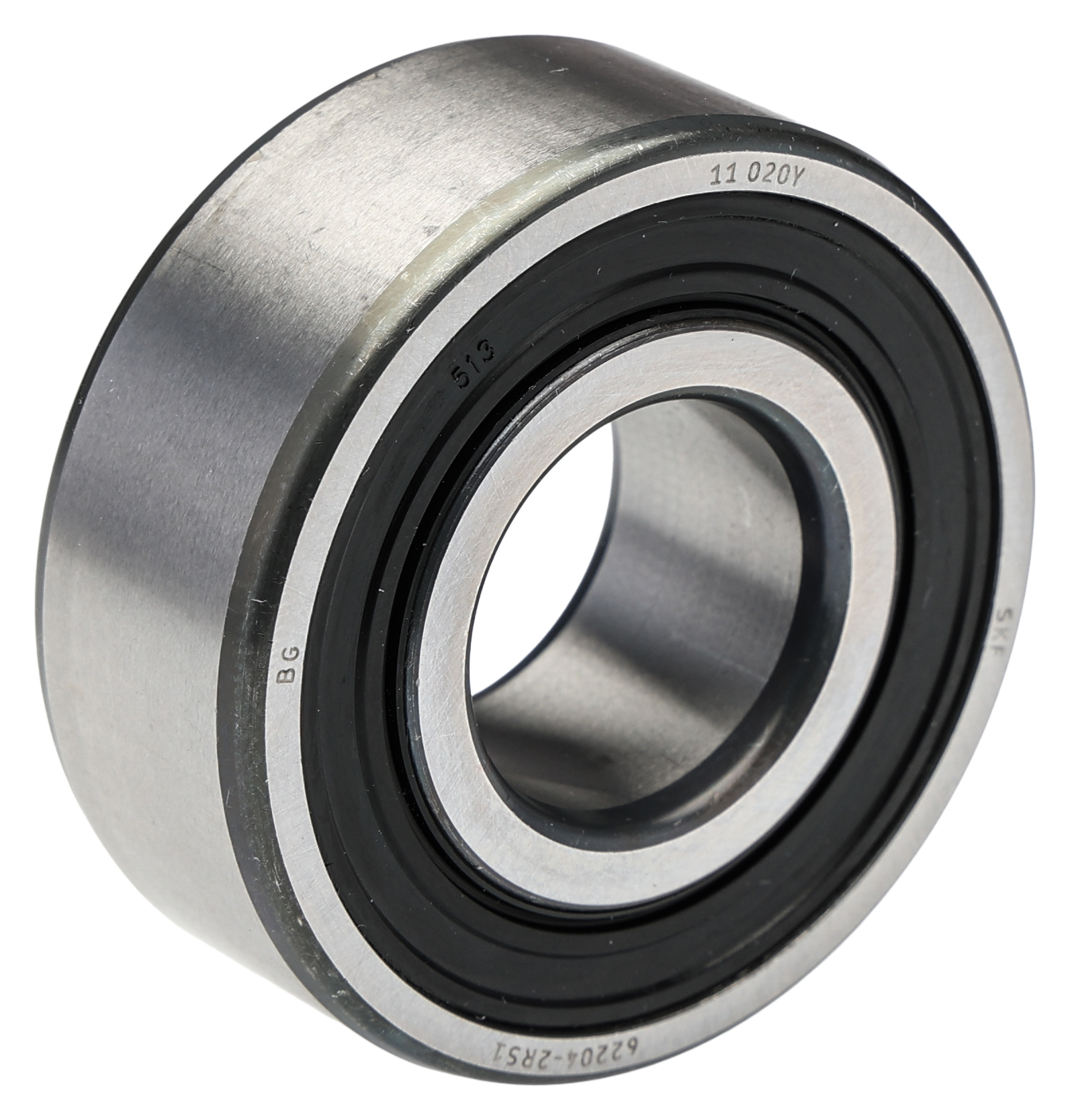 SKF 62204-2RS1 1 Row Ball Bearing - 20 mm ID, 47 mm OD