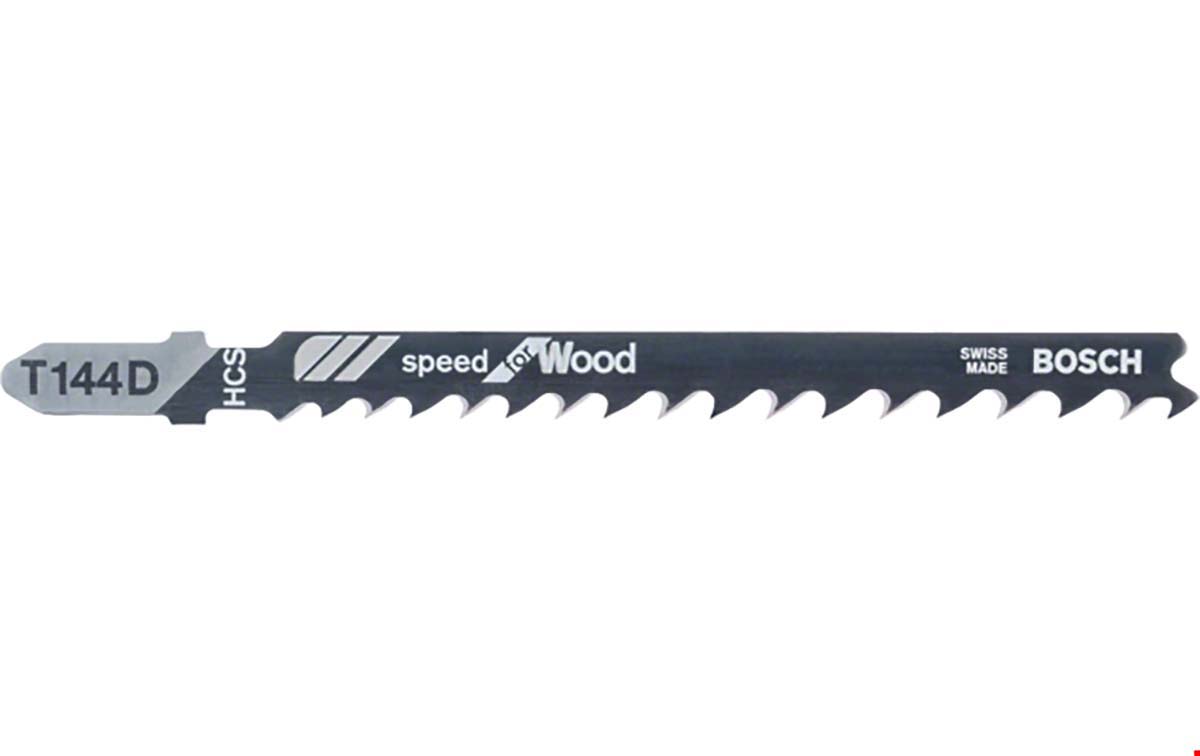 Bosch 100mm Cutting Length Jigsaw Blade, Pack of 5