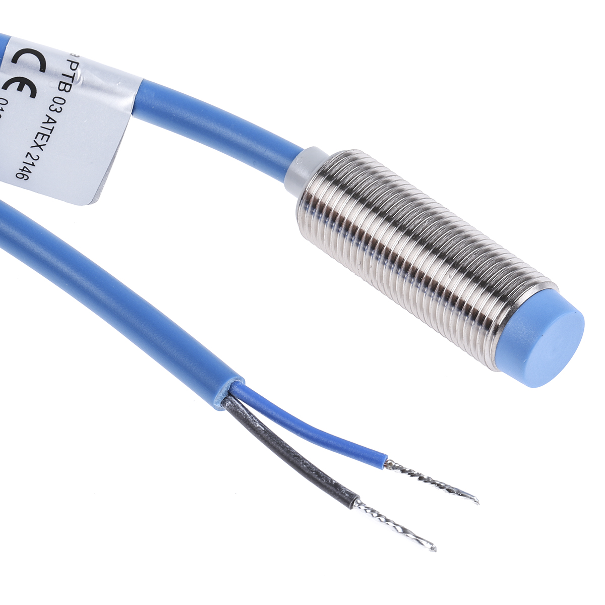 Baumer Inductive Threaded Barrel Proximity Sensor, M12, 4 mm Detection, NAMUR, 5 → 30 V dc