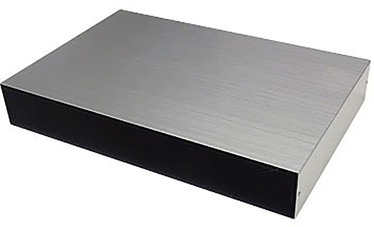 Takachi Electric Industrial YM Black Aluminium Project Box, 115 x 80 x 20mm