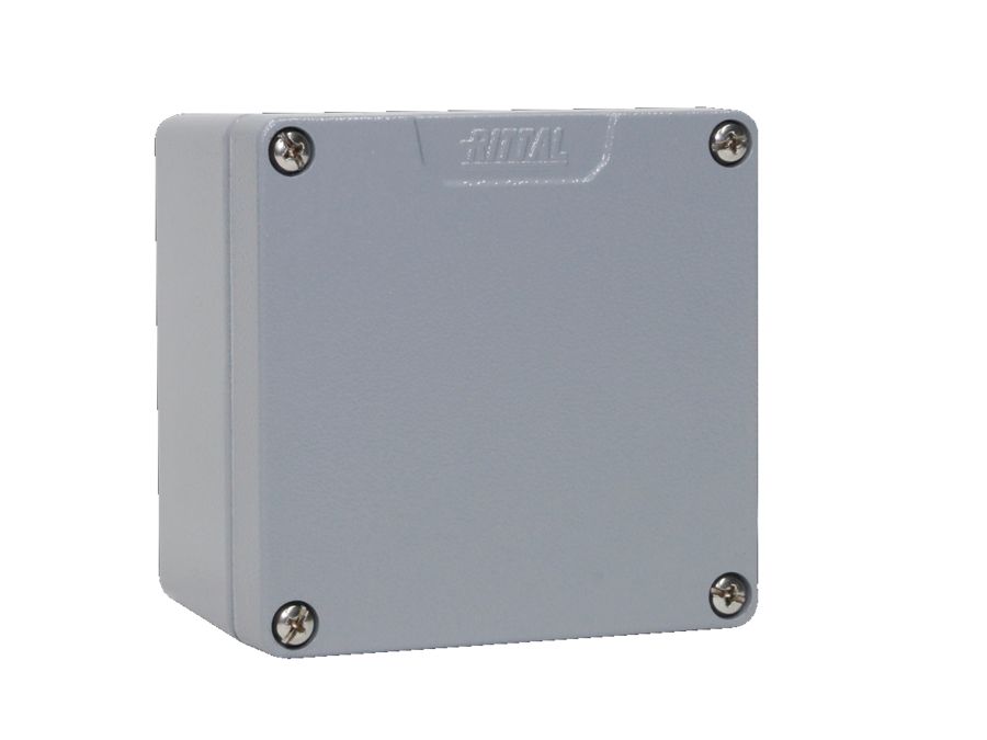 Rittal GA Series Cast Aluminium Wall Box, IP66, 120 mm x 122 mm x 80mm