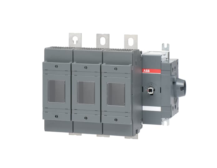 ABB Fuse Switch Disconnector, 3 Pole, 250A Fuse Current