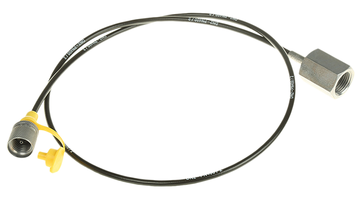 Stauff Hydraulic Test Point Hose SMS 20/M 1/2" 1000A, Connection A M16, Connection B G 1/2