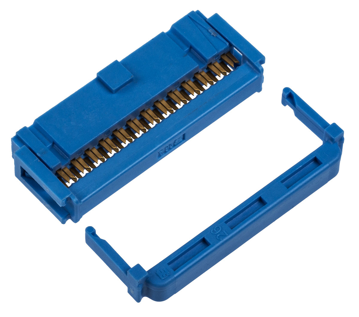 TE Connectivity 26-Way IDC Connector Socket for Cable Mount, 2-Row