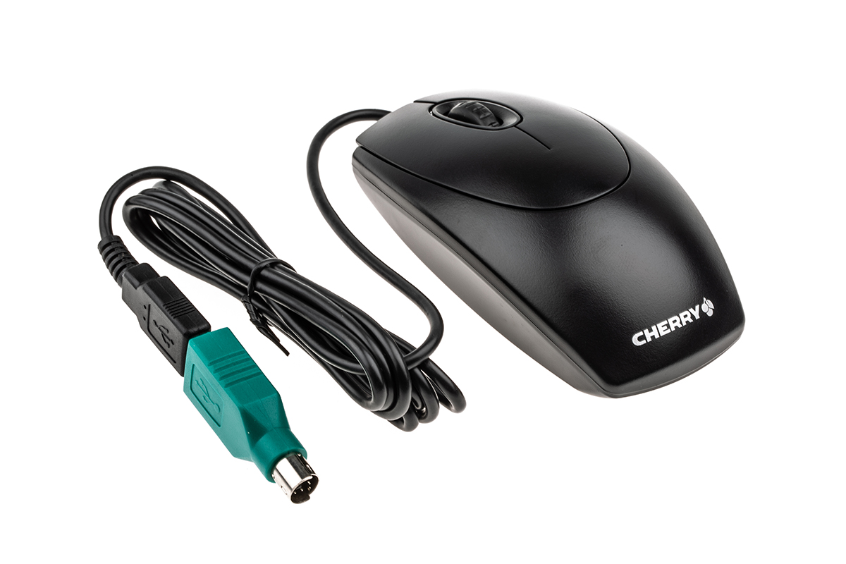 Cherry M5450 3 Button Wired Optical Mouse Black