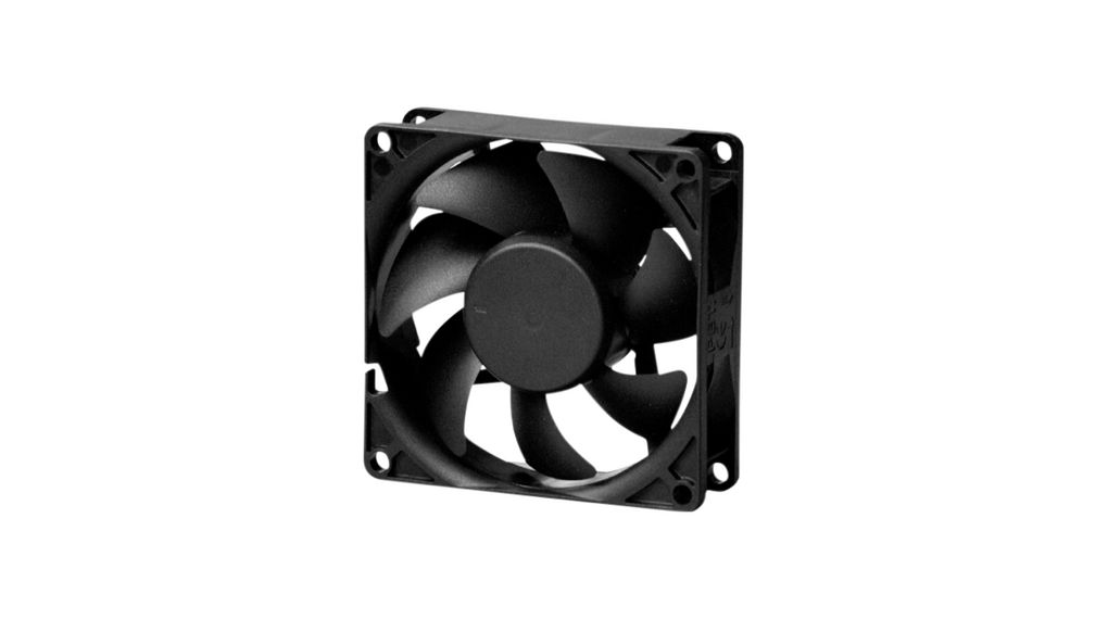 Sunon Axial Fan, 24 V dc, dc Operation, 57cfm, 3.48W, 145mA Max, 80 x 80 x 25mm