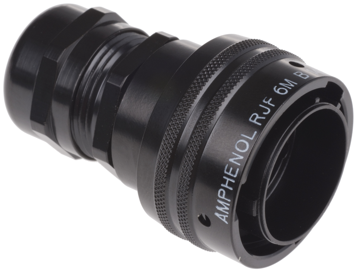 Amphenol Socapex RJF Series Male RJ45 Connector, Cable Mount Straight 1 Port 8 -Way