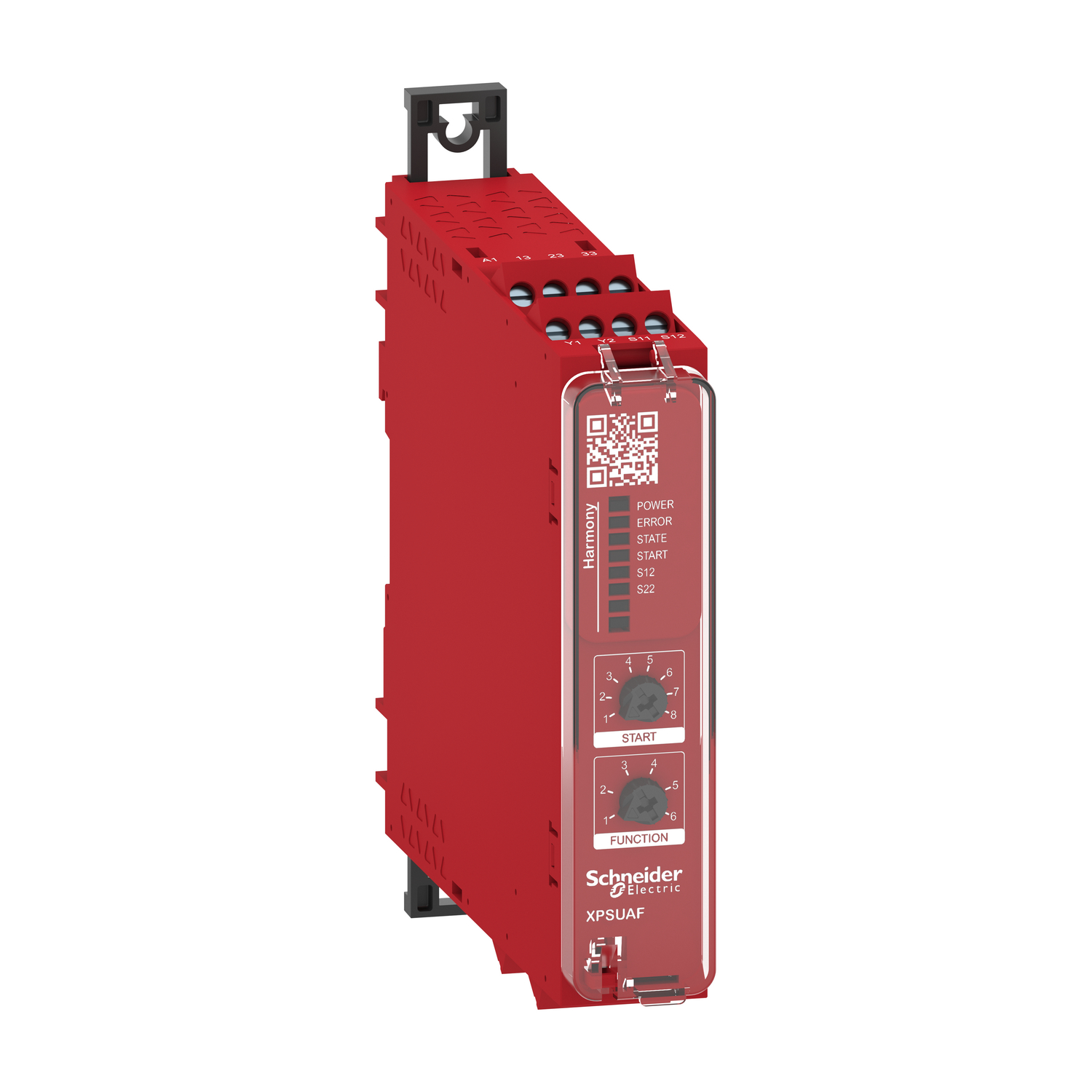 Schneider Electric Harmony XPS/ Preventa XPS XPSU 4 Auxiliary Contacts Safety Relay 48 → 240V ac/dc, Single