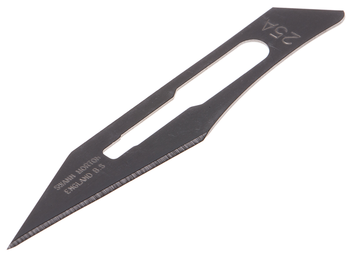 Swann-Morton Carbon Steel Scalpel Blade, 100 per Package