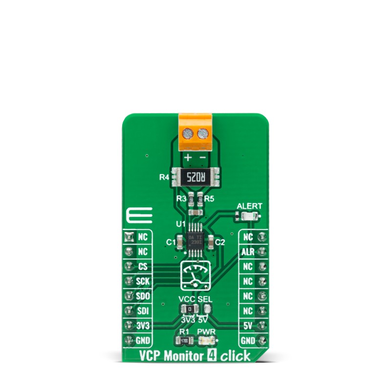 Brand-Rex VCP Monitor 4 Click for INA239 for INA239