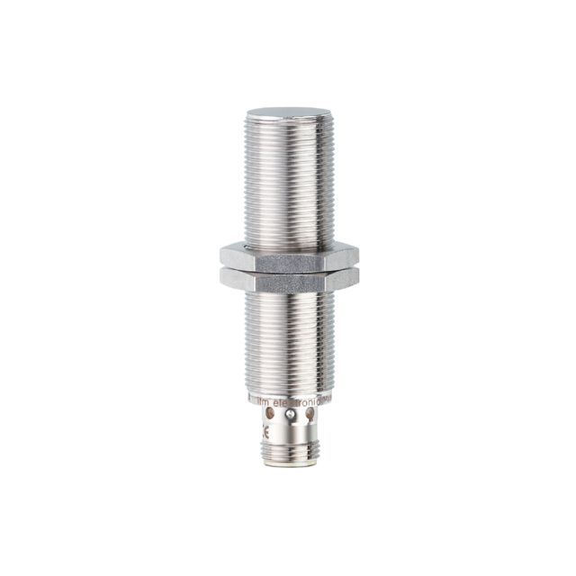 ifm electronic Inductive Threaded Barrel Proximity Sensor, M18, 5 mm Detection, PNP NC, 10 → 30 V dc