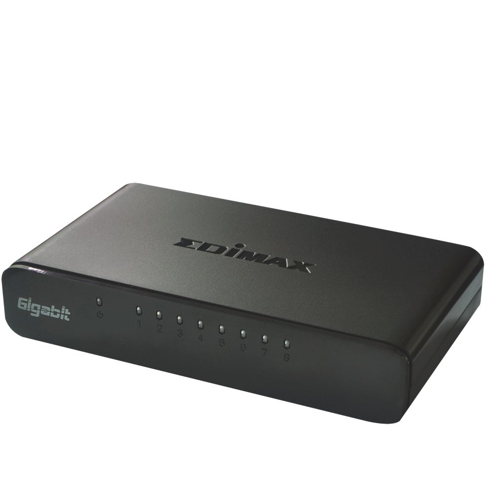 Edimax ES-5800G V3, Unmanaged 8 Port Gigabit Switch