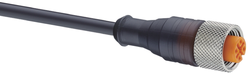 Lumberg Automation Female 3 way M12 to Free End Sensor Actuator Cable, 2 m