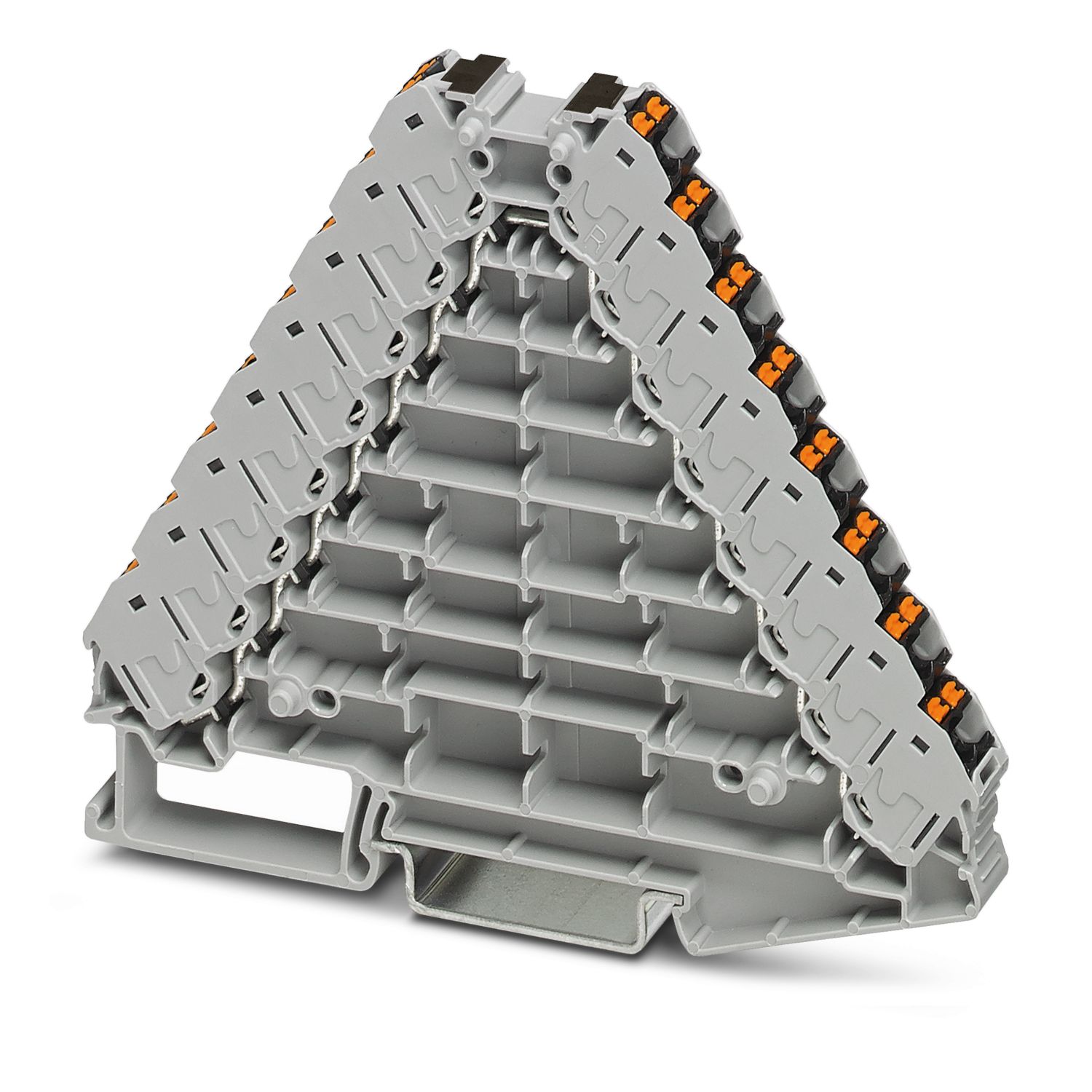 Phoenix Contact Distribution Block, 32 Way, 2.5mm², 17.5A, 250 V, Grey
