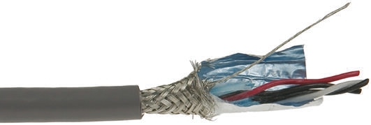 Alpha Wire XTRA-GUARD FLEX Series Data Cable, 2 Pairs, 4 Cores, 0.2 mm², Screened, 24 AWG, 30m, Screened Shield