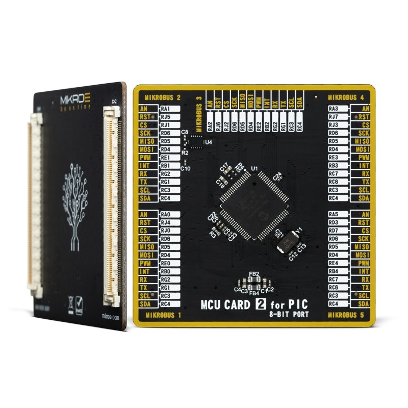 Brand-Rex MCU CARD 2 For PIC PIC18F86J15 Microcontroller Development Board