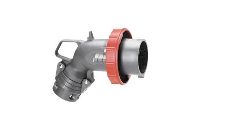 Legrand, Hypra IP67 Red 3P + N + E Angled Industrial Power Plug, Rated At 32A, 415 V No