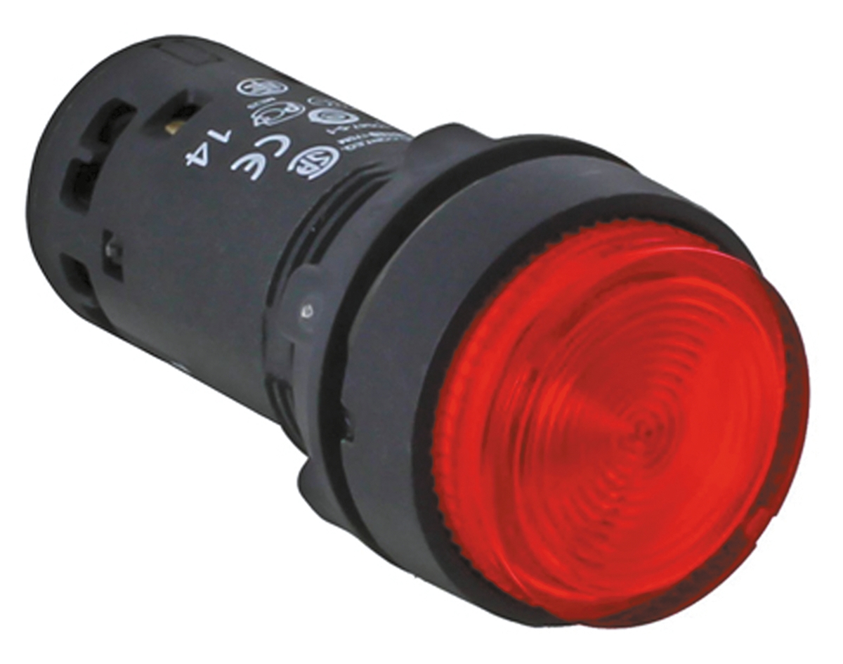 Schneider Electric Harmony XB7 Series Illuminated Push Button, Panel Mount, 22mm Cutout, SPST