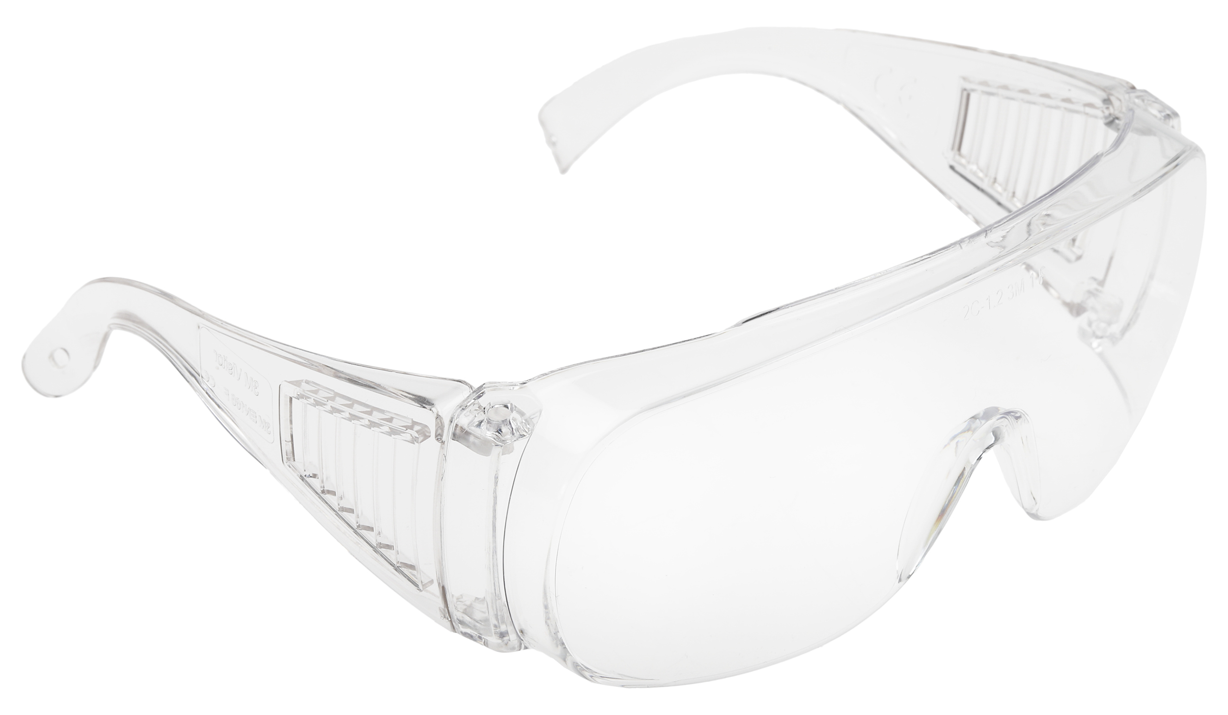 3M Visitor UV Safety Glasses, Clear PC Lens