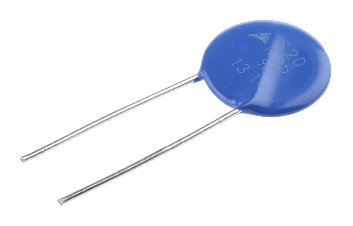 EPCOS, Standard Metal Oxide Varistor 1.83nF 100A, Clamping 250V, Varistor 150V